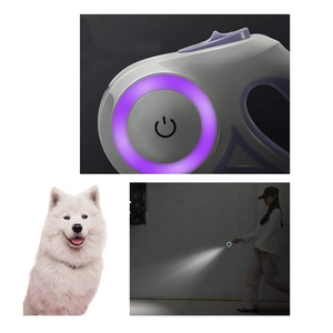 Fashion <span class=keywords><strong>Quality</strong></span> <span class=keywords><strong>Pet</strong></span> Long Walking LED Hunde leine für kleine mittelgroße Hunde Einziehbare Hunde leine mit LED-Licht - Product Image 3