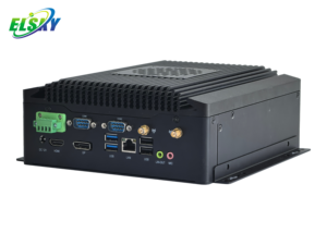 ELSKY Nouveau Mini PC Industriel Sans Ventilateur IPC6901-2C Intel 11e Génération I3/i5/i7 Core Tiger Lake QM11U 4K 60Hz DP Double LAN 6*COM DDR4 - Product Image 2