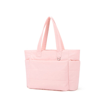 Sac à langer matelassé multifonctionnel à multiples poches pour mamans modernes, sac fourre-tout en nylon imperméable, prix d'exportation pour les commandes en gros