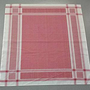 Keffiyeh Saudí Palestina para Adultos, Shemagh Rojo Árabe Premium, Pañuelo para la Cabeza Musulmán para Hombres - Product Image 1