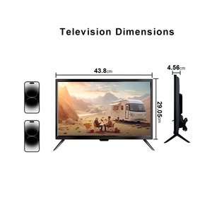 Téléviseur LCD HDTV portable mini 19 pouces 12V pour hôtel, fournisseurs vérifiés - Product Image 3