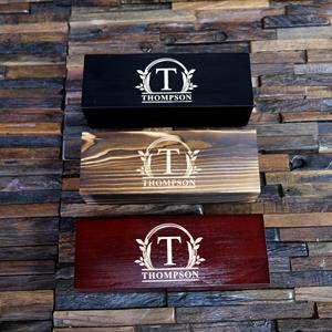 豪華なショットグラス4個セット 名入れ木製ボックス付き エレガントなバーアクセサリーギフトセット バレンタインデー - Product Image 6