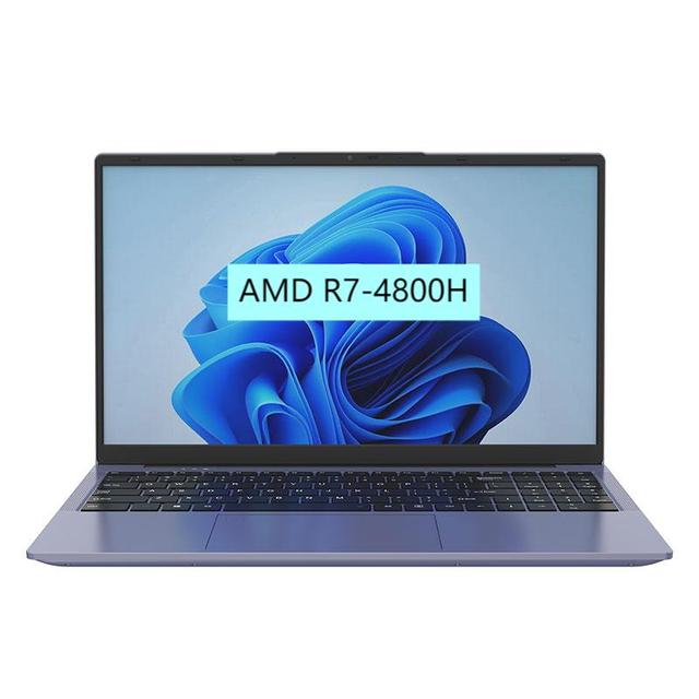 Brand New 15.6'' AMD R7-4800H DDR4 8GB 16GB 32GB Notebook Windows 11 Pro Backlit English Keyboard Slim Business Laptop Computer