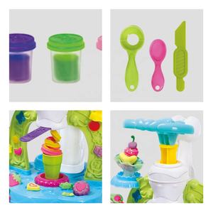 Kit d'outils de pâte à <span class=keywords><strong>modeler</strong></span> en Plasticine colorée, pour enfants, créations de <span class=keywords><strong>cuisine</strong></span>, Machine à crème glacée, ensemble de jeu de pâte à <span class=keywords><strong>modeler</strong></span> en Plasticine - Product Image 5