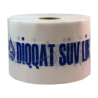 Cinta trazadora de marcador de alambre de acero inoxidable detectable subterráneo Cinta de advertencia resistente al desgarro Categoría de producto
