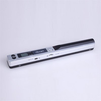 Scanner de documents portable IScan01, scanner CIS manuel, interface USB, écran LED, capteur d'image de contact A4, 300-900 DPI, en stock