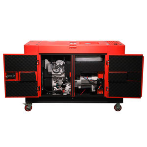 Générateur diesel refroidi par air silencieux NEWLAND DG-A3 Série DG15000SE-A 12,0 kW Triphasé 50/60 Hz Double cylindre Démarrage électrique - Product Image 4