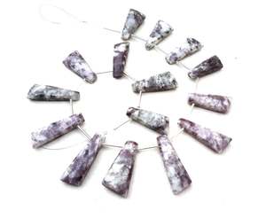 Unique 15-Piece Set of Natural Crystal Ruby Black Fancy Shape Faceted <b>Beads</b> Gemstone Loose <b>Beads</b> for DIY Jewelry Making - Product Image 2