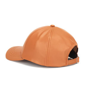 Casquette de baseball en cuir de luxe personnalisé de qualité pour femmes hommes - Product Image 5