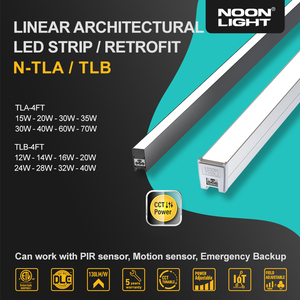 Noonlicht moderne hängende Lampe Aluminium Led Lattenlicht Linearstreifen-Festlampe - Product Image 2