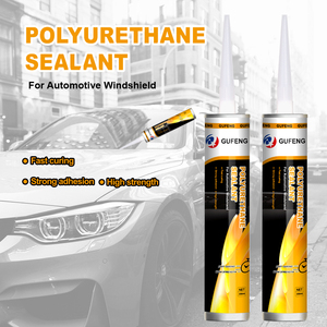 Mastic polyuréthane (PU) GUFENG pour <span class=keywords><strong>pare</strong></span>-<span class=keywords><strong>brise</strong></span>, collage de vitres automobiles, pâte blanche/noire, utilisation en menuiserie, construction, transport - Product Image 5