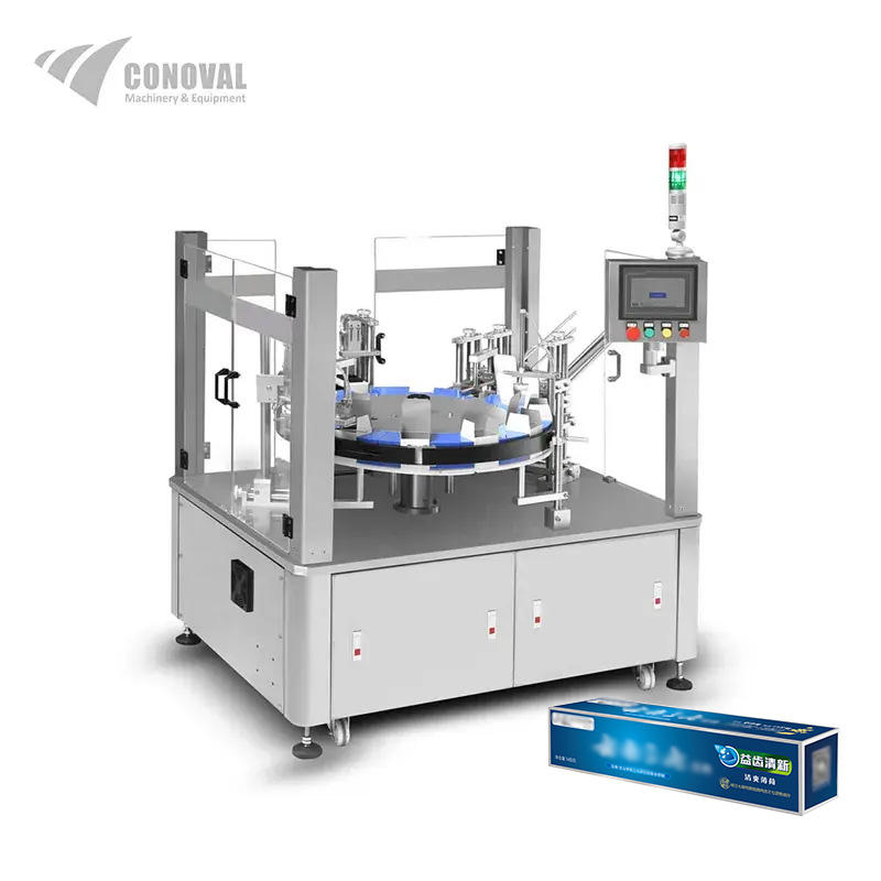 Fully Automatic Toothpaste Tube Cartoning Machine for Sterile Paper ...