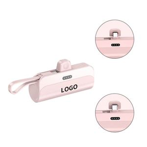 Batterie externe personnalisée en forme de capsule, mini chargeur 3300 mAh, promotion, batterie externe en PVC pour l'extérieur avec logo - Product Image 1