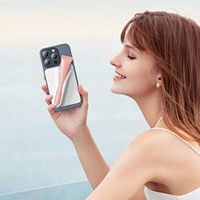 Support de téléphone en silicone de qualité alimentaire FDA/LFGB pour rouge à lèvres, à coller sur l'arrière de l'étui, pour utilisation en extérieur, compatible iPhone et Android