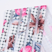 Conception personnalisée Coloré Transparent Sergé Jacquard Web Bande Élastique Poisson Soie pour Vêtements Sacs Textiles de Maison Tricoté Imprimé