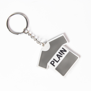 Biểu Tượng Tùy Chỉnh Mới Mềm <span class=keywords><strong>PVC</strong></span> Cao Su Keyring Thiết Kế Trống Vòng Hình Dạng Keychain - Product Image 1