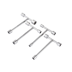 Nueva llave de vaso hexagonal de acero de alto carbono tipo T de tres cabezas para reparación manual de motocicletas y herramientas de ferretería automotriz - Product Image 4