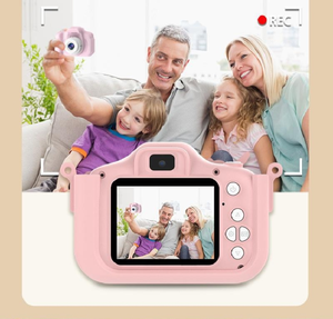 Fotocamera Unicorno per Bambini e Bambine, Videocamera per Vlogging, Giocattoli per Bambini, Regali, Mini Videocamera X10S - Product Image 1