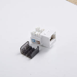 Giắc Cắm Keystone Mạng Đột Dập Cat6 Rj45 Giắc Cắm Mô-đun UTP 90 Độ Đầu Nối Cái - Product Image 1