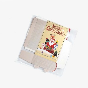 Merry Christmas <b>book</b> shaped paper candy dessert gift packaging <b>box</b>, customizable according to needs - Product Image 5