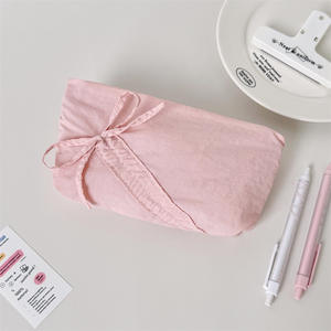 Trousse à crayons Girly Style Ballet avec fermeture à glissière Sac de rangement de papeterie pour étudiants pour câble de données et rangement de cosmétiques - Product Image 6