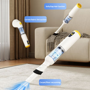 Multifunctionele draagbare 3-in-1 USB oplaadbare snoerloze hondenhaarborstel, handzame huisdierverzorgingsstofzuiger set - Product Image 5