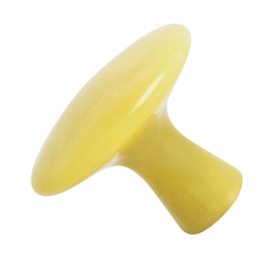 Masajeador Facial de Jade Serpentina Amarillo Xiuyan en Forma de Hongo, Venta Directa de Fábrica - Product Image 1