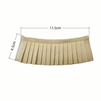 Chemise à col demi-rond Zsiga Gazi Sister, vêtements de poupée en tissu à l'échelle 1/8 avec jupe plissée, design tendance