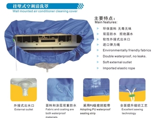 <span class=keywords><strong>Prix</strong></span> usine <span class=keywords><strong>Climatiseur</strong></span> <span class=keywords><strong>mural</strong></span> Sac de lavage <span class=keywords><strong>Climatiseur</strong></span> Couverture de <span class=keywords><strong>nettoyage</strong></span> en gros - Product Image 2