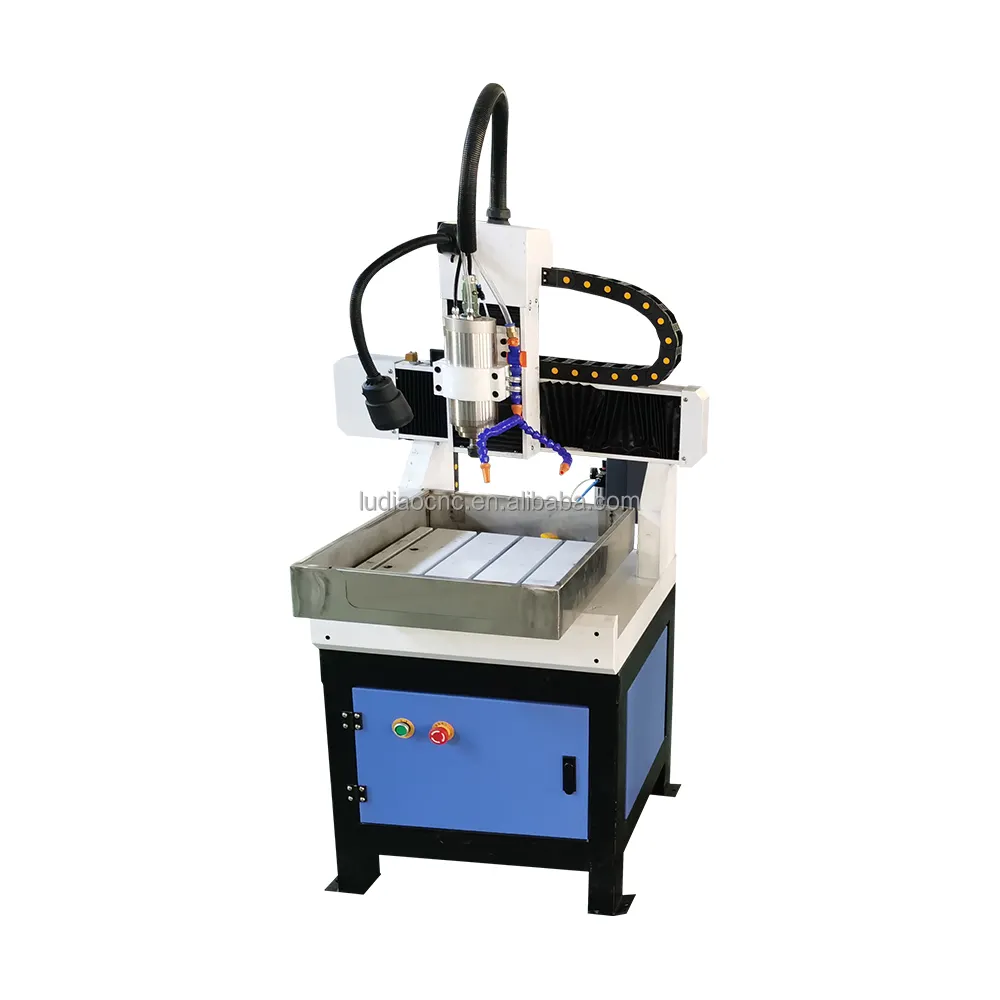 Mini CNC Cutting Machine 6060 4040 3axis CNC Router Engraving Machine for Metal Jade Advertisement Craving
