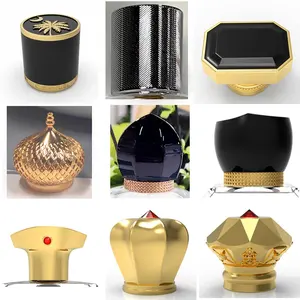 Over 1000 Different Styles Zamac Perfume Cap Zinc Alloy Metal Cap For FEA15 Glass Bottle