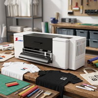 Produsen Printer DTF Sunika 30CM XP600 AI Tanpa Komputer Garansi 1 Tahun Presisi Tinggi Film PET Garmen CMYKW