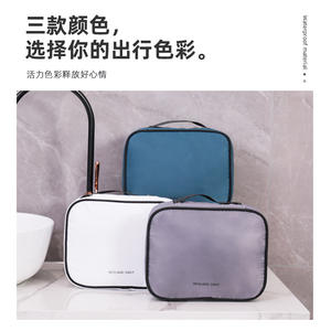 Niceland Daily Neceser para hombre de gran capacidad, impermeable, organizador de viaje portátil para productos esenciales para el cuidado de la piel y el aseo - Product Image 5