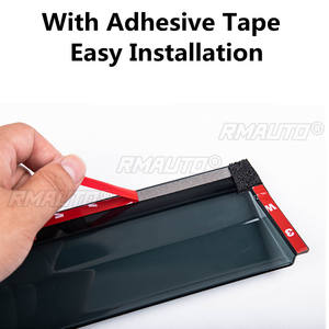 Deflectores de Ventana para Kia Rio 4 Hatchback Sedán 2018 2019 2020 2021+, Protección Contra Viento, Lluvia y Sol - Product Image 5