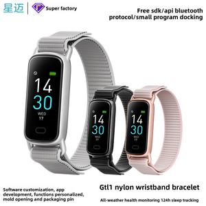 GTL1 Montre de sport intelligente à la mode Podomètre de fréquence cardiaque étanche Moniteur de sommeil Montres intelligentes multifonctionnelles pour hommes et femmes - Product Image 5