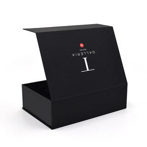 Tùy Chỉnh Kích Thước Từ Màu Đen Hộp Quà Tặng Các Tông Cứng Nhắc Nam Châm Hộp Bọt Chèn Matte Kết Thúc Mẫu Miễn Phí Cho Quần Áo Gấp Hộp - Product Image 4