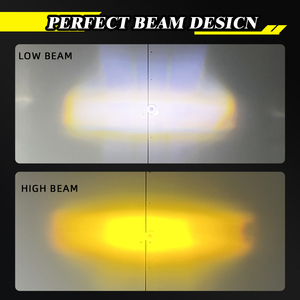 오토바이 지프 4X4 <span class=keywords><strong>Led</strong></span> 범퍼 라이트 범용 디퓨저 24V Zdu01 12000Lm 로우 빔 노란색 <span class=keywords><strong>Led</strong></span> 레이저 프로젝터 렌즈 - Product Image 5