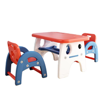 Muebles Infantiles para Guardería VSUCH, Mesas y Sillas de Plástico Económicas para Bebés, Mesa de Estudio para Niños, Diseño Personalizado
