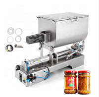 Machine de remplissage à piston pneumatique pour pâte liquide machine de remplissage aseptique pour pâte de tomate