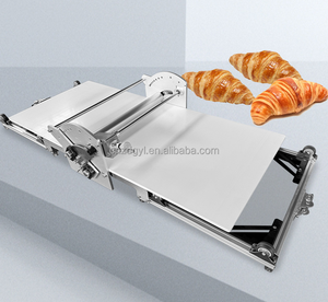 Laminoir à pâte électrique commercial opération facile laminoir à pâte feuilletée réversible rouleau à pâte pour boulangeries pâtisseries - Product Image 6