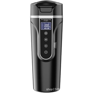 Gobelet chauffant pour voiture Chetaitai 12V 24V avec affichage numérique de la température, thermos intelligent universel pour voitures et camions - Product Image 4