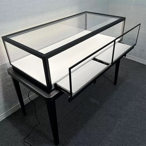 Vitrina <span class=keywords><strong>de</strong></span> Exhibición <span class=keywords><strong>de</strong></span> Joyería Personalizada, Vitrina <span class=keywords><strong>de</strong></span> <span class=keywords><strong>Hierro</strong></span>/Acero con Iluminación LED, Estantes <span class=keywords><strong>de</strong></span> Exhibición Impermeables <span class=keywords><strong>y</strong></span> Ecológicos, Mostrador para Joyería - Product Image 2