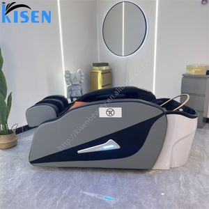 KISEN Équipement de salon professionnel : Fauteuil de massage allongé, Lit de lavage de cheveux et de spa capillaire, Table de massage électrique, Lit de hydrothérapie - Product Image 2