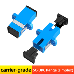 Vente directe usine – Connecteur fibre optique SC LC FC ST <span class=keywords><strong>APC</strong></span>/UPC LC ST SX FTTH, adaptateur fibre optique simple/double, coupleur optique - Product Image 6