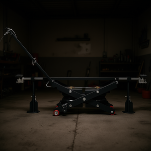 Elevador de Autos con Capacidad de 3 Toneladas, Altura Máxima de 21.7 Pulgadas, Diseño de Tijera Hidráulica, Equipo Portátil para Vehículos - Product Image 2