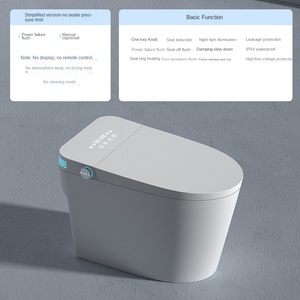 Offre Spéciale : WC intelligent et bidet intégré en céramique noire pour salle de bain – Articles sanitaires automatiques - Product Image 5