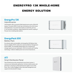 Système d'alimentation de secours intelligent pour toute la maison BLUETTI EnergyPro 13K avec commutateur de transfert automatique 200A pour EnergyPro 13K complet - Product Image 4