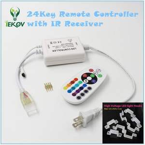 Wholesale 100m Led RGB Ip65 Wifi Remote Control Waterproof Flexible 110V 220V Strip Light - Product Image 3