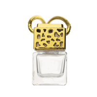 Bouteille de désodorisant de voiture vide, huile essentielle, parfum de voiture, désodorisant de voiture
