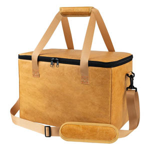 Factory Direct DuPont/Tyvek Durable Eco-Friendly Foldable Insulated <b>Bag</b> with Zipper Closure <b>Large</b> Capacity for BBQ Food Storage - Product Image 2